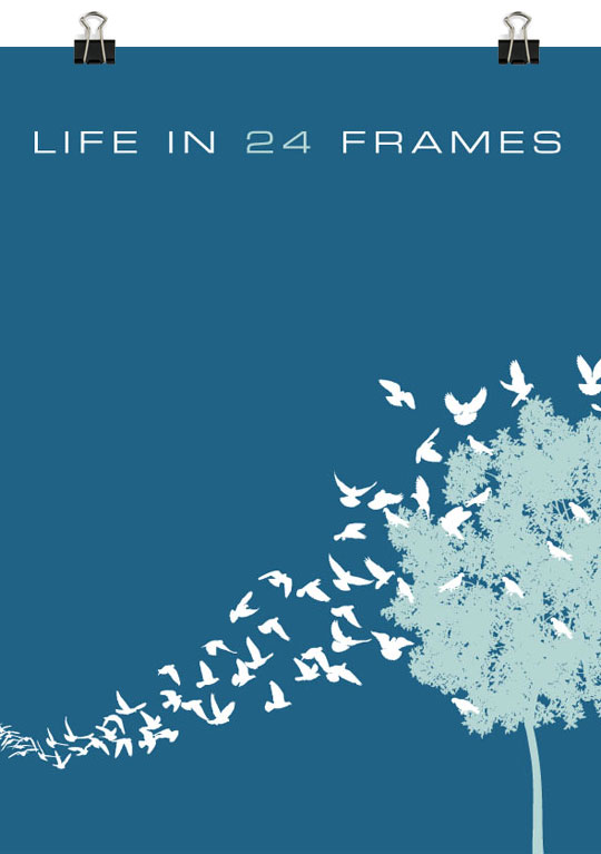 Life In 24 Frames Time Trails Poster