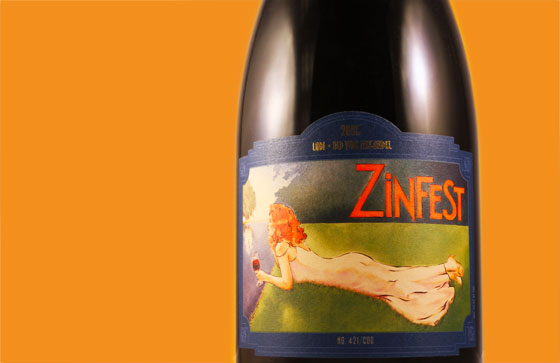 Zinfest Wine Label