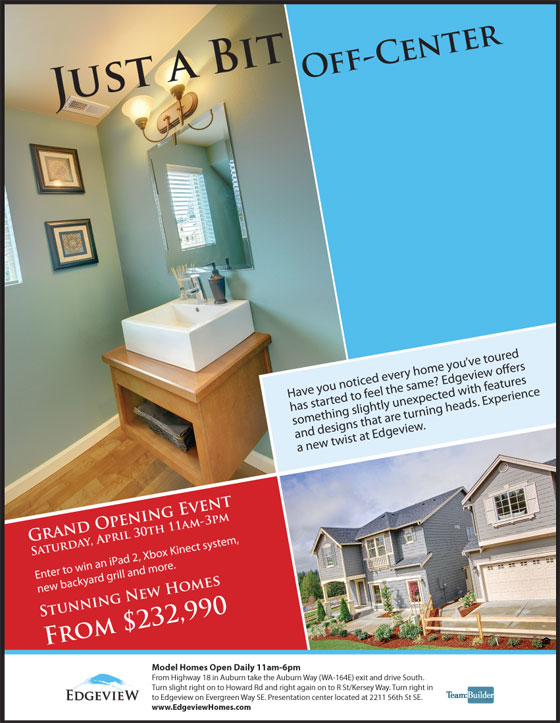 Edgeview Off Center Advertisement