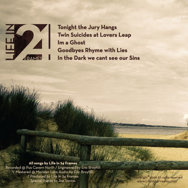 Life In 24 Frames Blessed Are the Forgetful CD Back