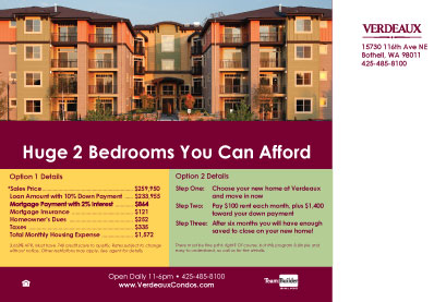 Verdeaux One Two Post Card