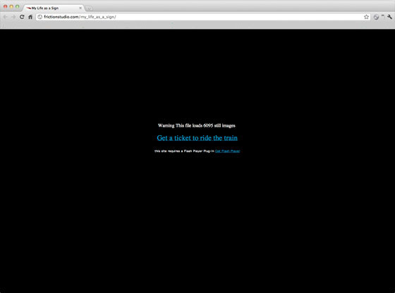 My Life as a sign project