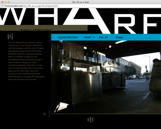 My Life as a sign project