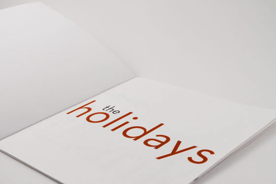 Holiday iPad Thank You booklet page 1