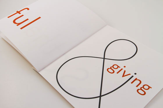 Holiday iPad Thank You booklet page 4 and 5