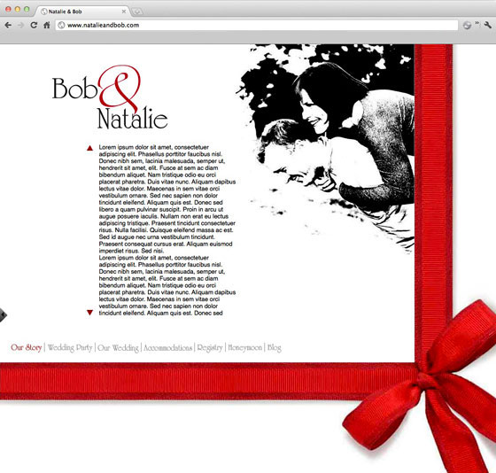 Custom Wedding Website