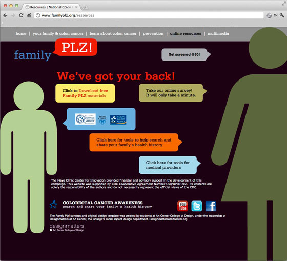 National Colon Cancer Website