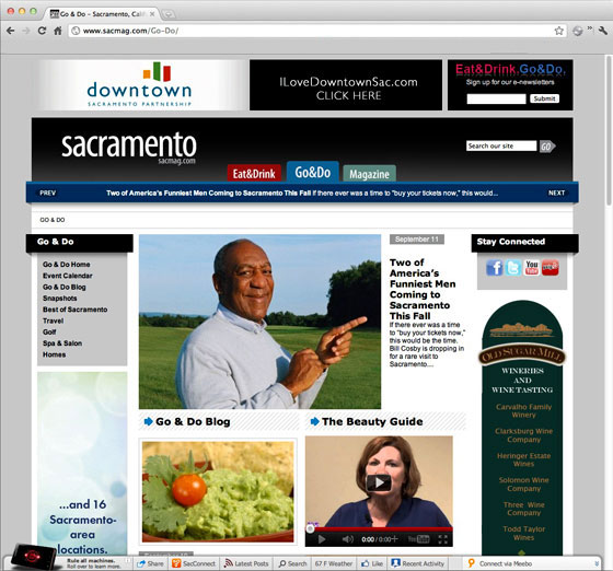 Sacramento magazine website